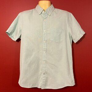 ⭐4 FOR $20⭐ American Eagle Men's Mint Green Button Down Shirt - Size Medium
